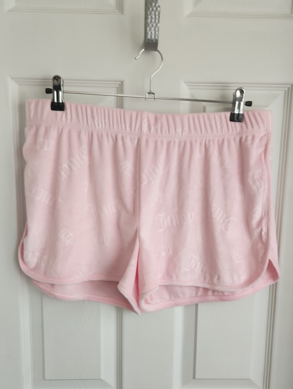 Juicy Couture Pink Satin Label Sleep Shorts